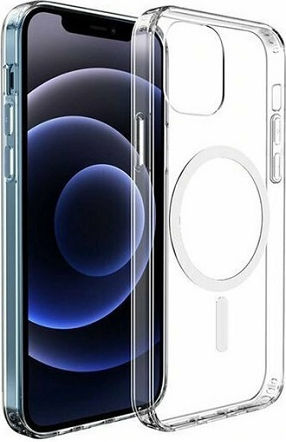 WK MagSafe Back Cover Silicon Transparent (iPhone 13 Pro Max)