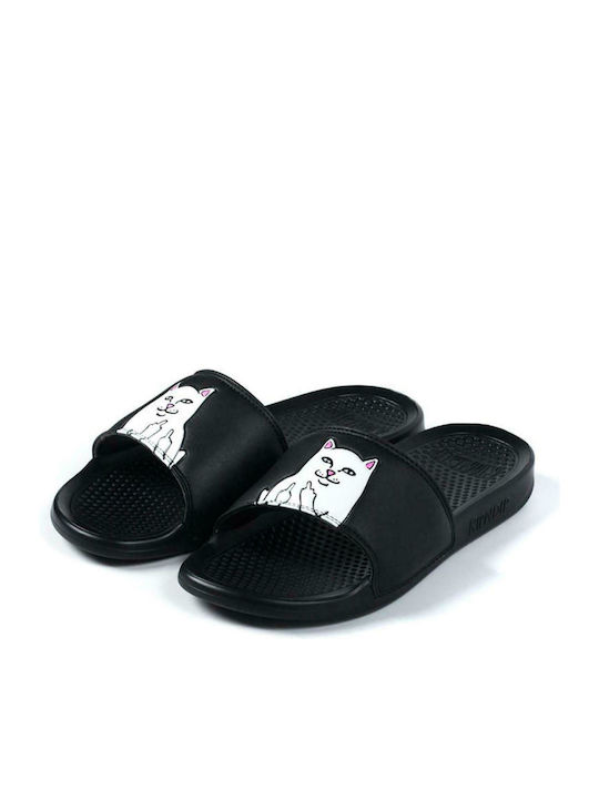 Rip N Dip Lord Nermal Men's Slides Black