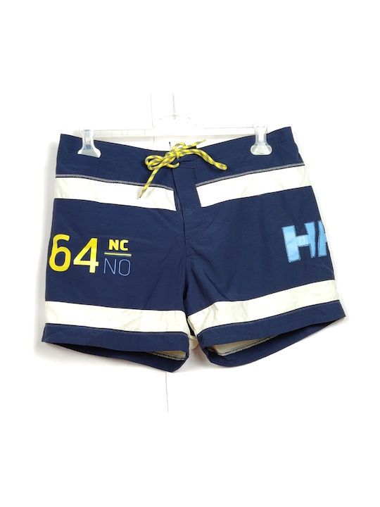 Men's Swimwear Shorts Navy Blue Striped