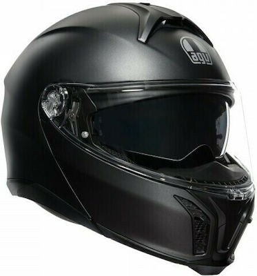 AGV Tourmodular Matt Black Motorradhelm Aufklappbar ECE 22.06