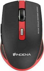 Indena G-179 Безжичен Мишка Червен