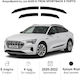 Heko Set deflectoare de vânt Dark Fime pentru Audi e-tron Sportback 5D 2020 4buc
