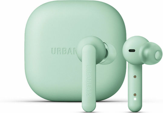 Urbanears Alby In ear Bluetooth хендсфри Слушалки с Кутийка за Зареждане Light Green