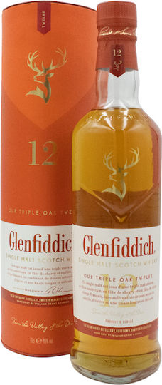 Triple Oak Single Malt Ουίσκι 12 Ετών Σκωτίας 40% 700ml
