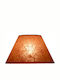Starlight ΚΑ-ΙΣ-Κ1-40-ΚΡ Conical Lamp Shade Orange with Diameter 40cm Ceramic