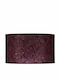 Starlight ΚΑ-ΚΥ-3018-ΚΡ Rund Lampenschirm Lila mit Durchmesser 30cm Aubergine