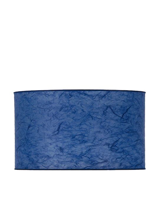 Starlight ΚΑ-ΚΥ-3018-ΚΡ Round Lamp Shade Blue with Diameter 30cm Raf