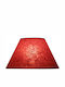 Starlight ΚΑ-ΙΣ-Κ1-15-ΕΠ Conical Lamp Shade Red with Diameter 15cm