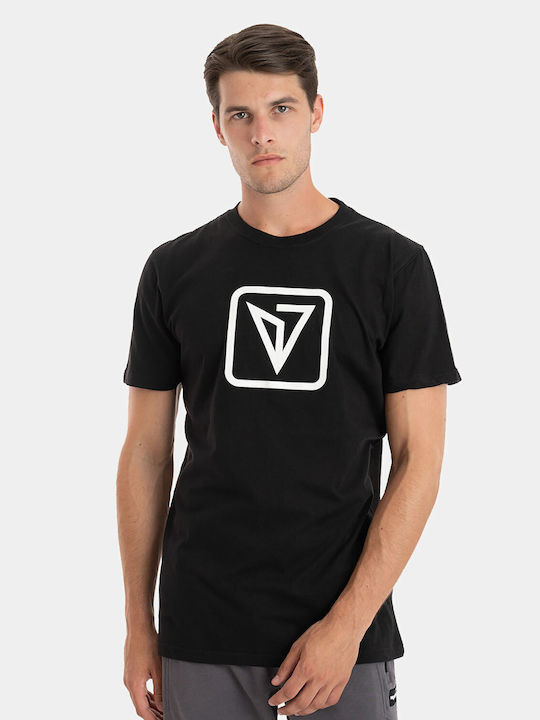 T-shirt Μαύρο