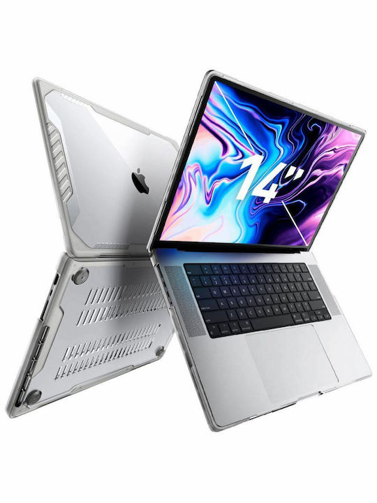 Supcase Unicorn Beetle Pro Cover for Apple Macbook Pro 16 M1 M2 M3 2021-2023 Transparent