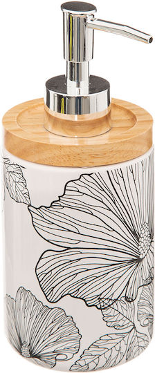 Atmosphera Blackflora Dispenser Κεραμικό Μαύρο 400ml