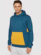 Sweatshirt with Hood Blue