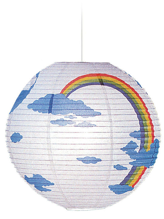 Starlight Round Lamp Shade Multicolour with Diameter 40cm with Rainbow