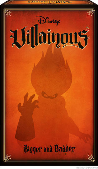 Επέκταση Παιχνιδιού Villainous Disney: Bigger and Badder για 2-3 Παίκτες 10+ Ετών (EN)
