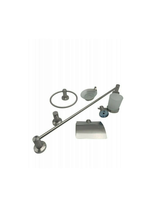 КОМПЛЕКТ ЗА БАНЯ INOX 6PCS CARUSSO