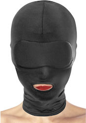 Fetish Tentation Fetish Tentation Open Mouth Hood BDSM Μάσκα σε Μαύρο Χρώμα