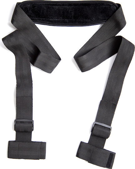 Naughty Toys Помощно Средство Регулируеми ремъци за врата на крака Black