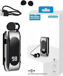 K55 In-ear Ασημί