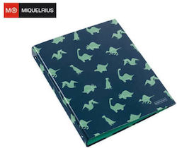 Miquelrius Clipboards & Form Holders with 4 Rings for Paper A4 Blue