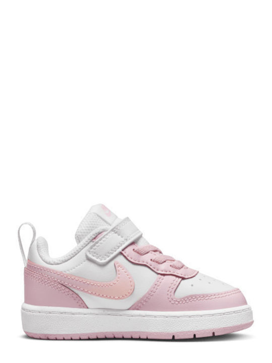 Nike Παιδικά Sneakers Court Borough White / Pink Foam