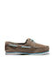 Timberland Classic Boat 2-Eye Men's Leather Boat Shoes Gray A2A6B