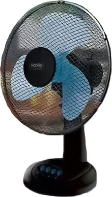 Hoomei Ventilator de masă 40W Diametru 30cm