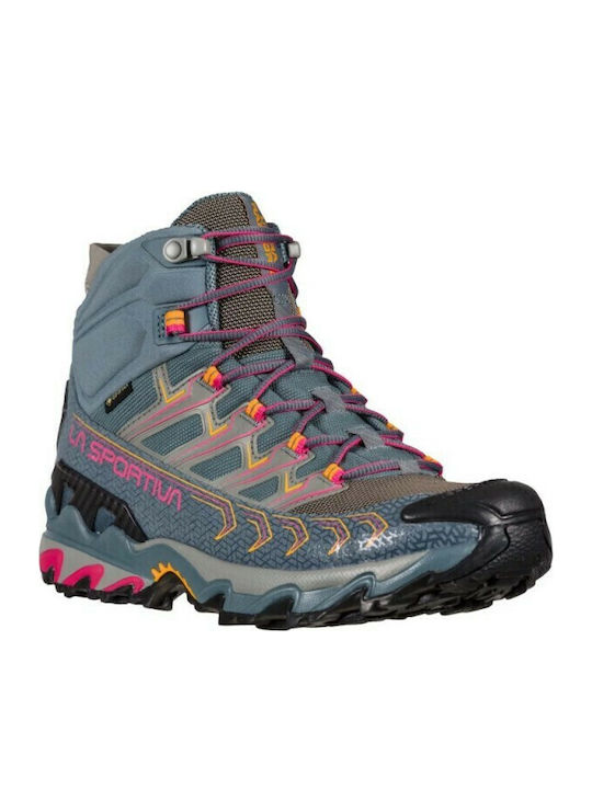 La Sportiva Raptor II Mid Womens Damen Wanderstiefel Wasserdicht mit Gore-Tex Membran Gray