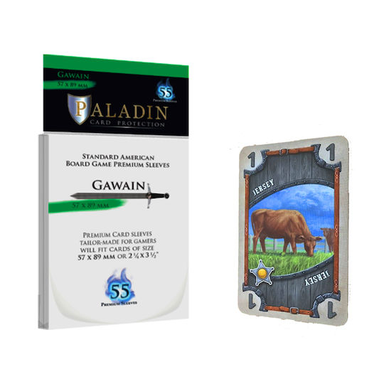 Board & Dice Gawain Star Wars Card Sleeves Standard American Size 55τμχ Green