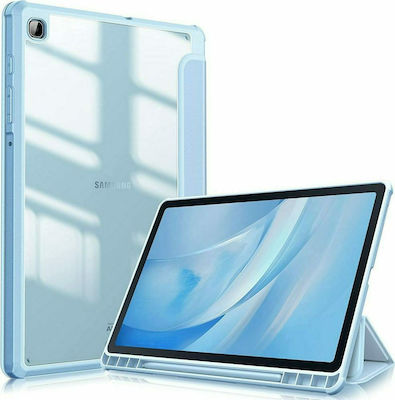 Tech-Protect Smartcase Hybrid Klappdeckel Synthetisches Leder Blau (Galaxy Tab S6 Lite 10.4) THP1117BLU