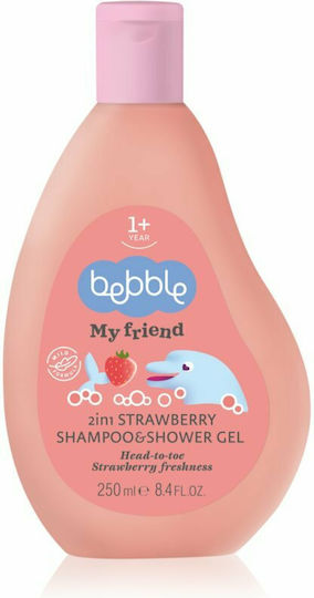 Bebble Kinder Shampoos & Duschgele My Friend mit Blaubeere in Gel-Form 250ml