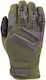 101INC Tactical Safety Glofe Leather-Cotton Khaki