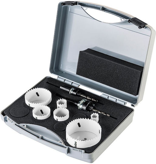 Metabo Hole Saw Kit Set Bimetallic for Metal and Plastic