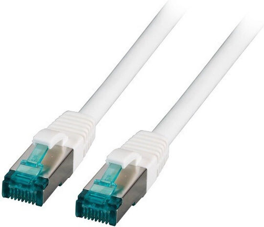EFB S/FTP Cat.6a (Gigabit) Καλώδιο Δικτύου Ethernet 3m Λευκό