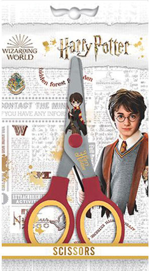 Graffiti Harry Potter Детски Ножица Crafts с Метал Острие Червен