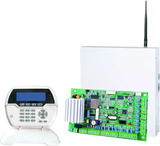 Tele Drahtlos Alarmsystem mit Zentrale und Tastatur