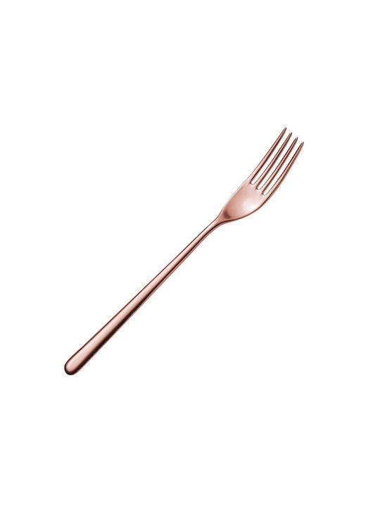 EME Inox Table Fork Set Rose Gold Venice Gun 23...