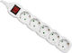 Com Power Strip 5 Positions with Switch and Cable 1.5m