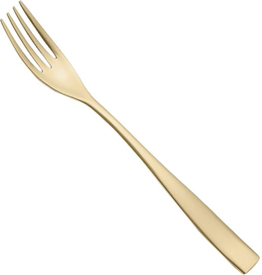 EME Etoile Set de Furculițe Alimente Inoxidabile Sand Champagne 22cm 12buc
