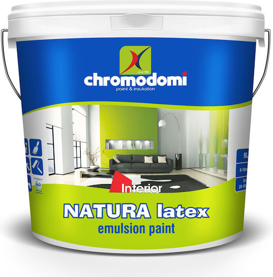 CHromodomi Natura Plastik Farbe für Innenbereich Verwendung Weiß 750ml