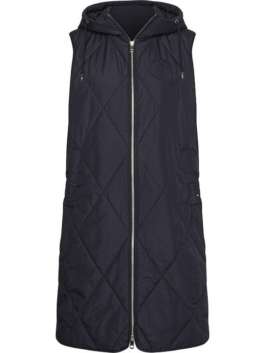 Sorona Padded Blue Tommy Hilfiger Coat Womens Tommy Hilfiger