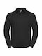 Russell Europe Long Sleeve Work Sweatshirt Black