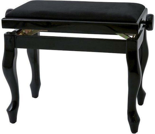 Gewa Piano Bench Deluxe Classic Hocker Klavier Verstellbares L52xB30xH45-57cm