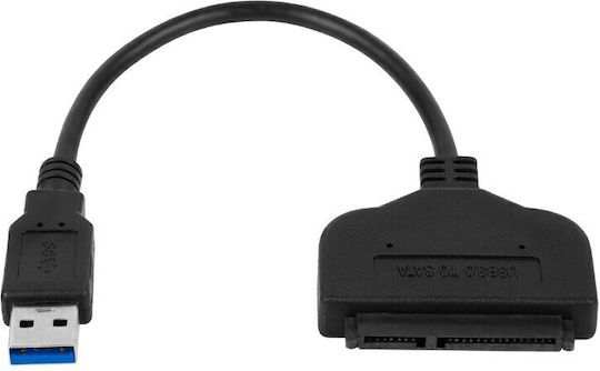 10647-371 Μετατροπέας USB 3.0 σε SATA Μαύρο