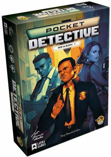 Επιτραπέζιο Παιχνίδι Pocket Detective: Season 1 για 1-6 Παίκτες 10+ Ετών (EN) Lucky Duck Games