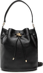Ralph Lauren Women's Leather Shoulder Bag Black