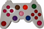 Pop it Fidget Silicon Joystick White