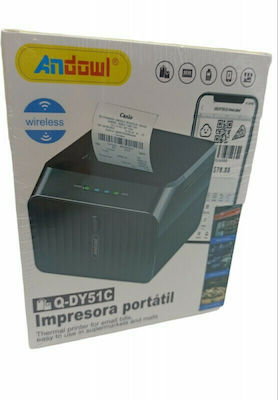 Andowl Thermische Quittungsdrucker Tragbar Bluetooth