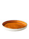 Stylepoint Jersey Plate Desert made of Porcelain Orange with Diameter 20.5cm 6pcs