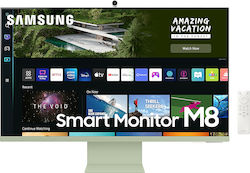 Samsung Μ8 VA HDR Smart Monitor 32" 4K 3840x2160 with Response Time 4ms GTG