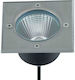 Fan Europe Walk Spot Floor Lamp LED 12W with Natural White Light Silver